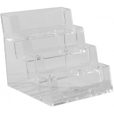 Business Card Holder, 4-Tier, Landscape, BHI 4BC93 (72/CASE)
