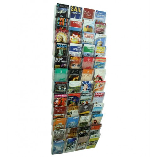ClipLock Wall Display 48 x DL (Tri-fold 4 3/8" x 7 3/4")