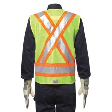 Vest, DSI Lime Yellow Traffic Vest